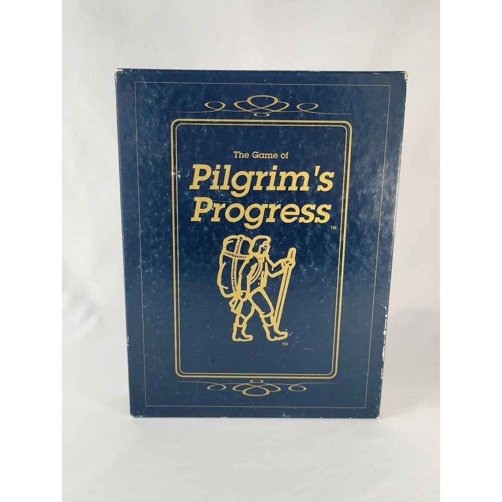 The Game of Pilgrim's Progress By Family Time Inc 1994 Christian Board Game READ